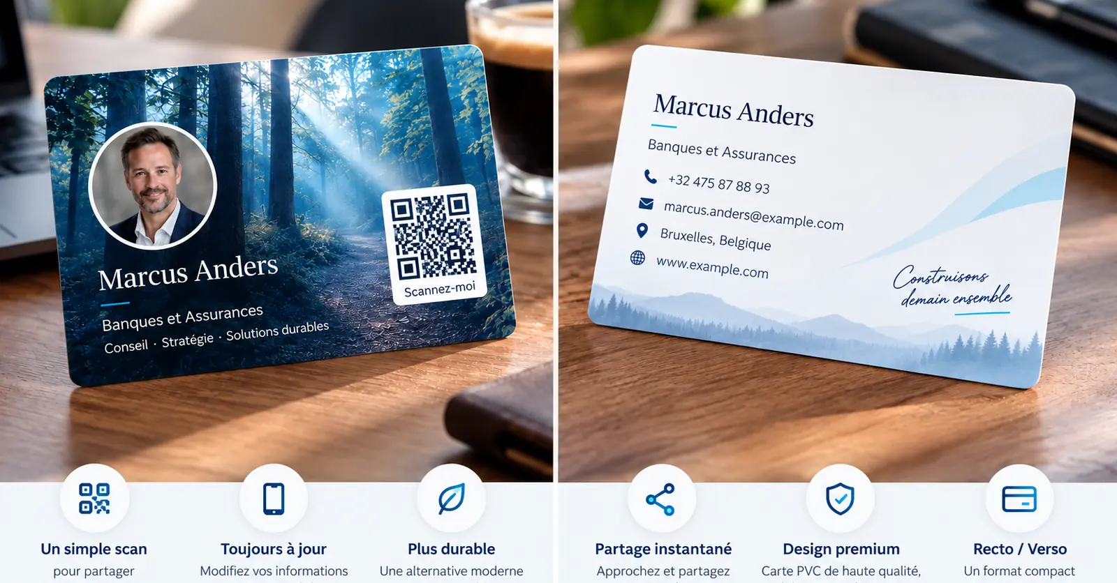 Kampagne bloo.Cards · Edition Brüssel